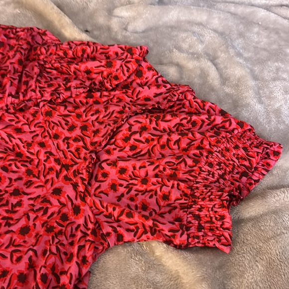 Boden floral yoke midi dress - Picture 2 of 7